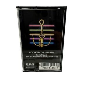 Larry Elgart and His Manhattan Swing Hooked on Swing Orchestra Case Only Vtg